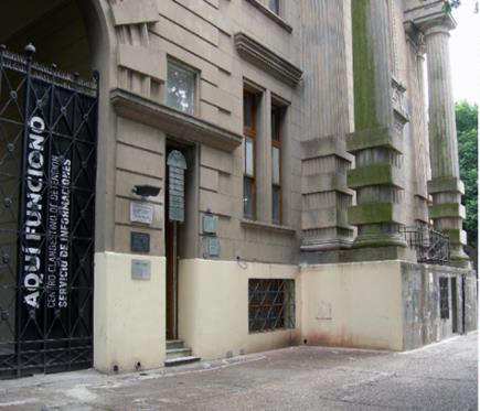 Fachada del ex SI, Rosario.