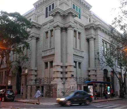 Esquina del ex SI, intersección de las calles Dorrego y San Lorenzo, Rosario.