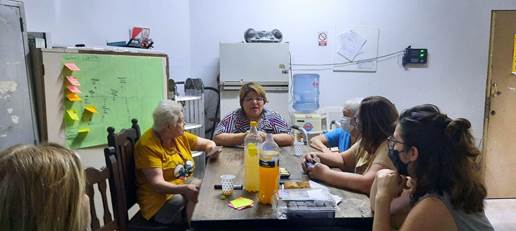 Fotos del Taller Abierto, Conjunto Albarellos, 2021