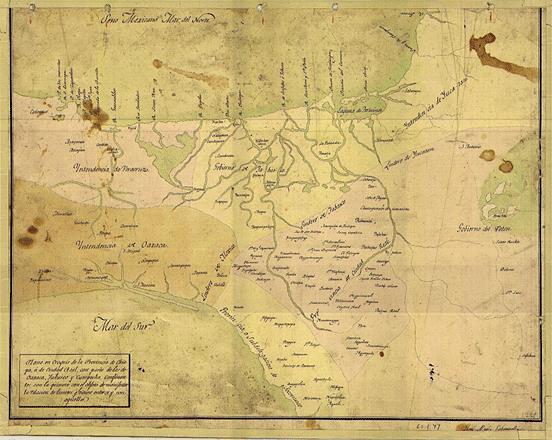 Provincia de Chiapa o de Ciudad Real, 1818