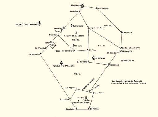 Las tierras de Zapaluta en 1780