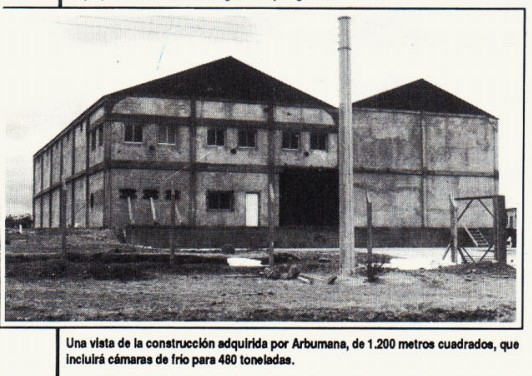 La construcción adquirida por Arbumasa de 1200 metros cuadrados[18]