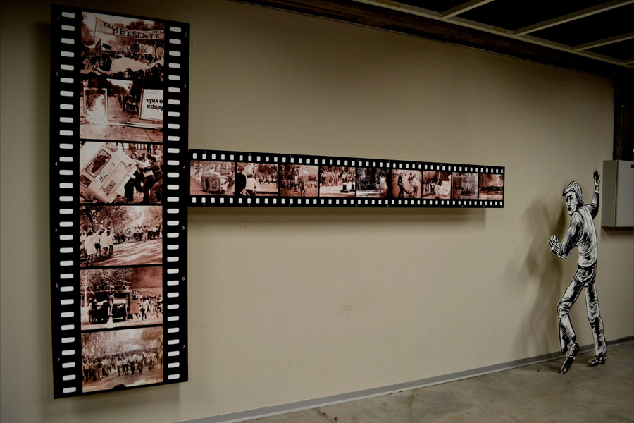 Selección fotográfica  realizada por el Colectivo Fantomas para la exposición “ArmARTEde memoria: a 40  años del Mendozazo” (2012).21